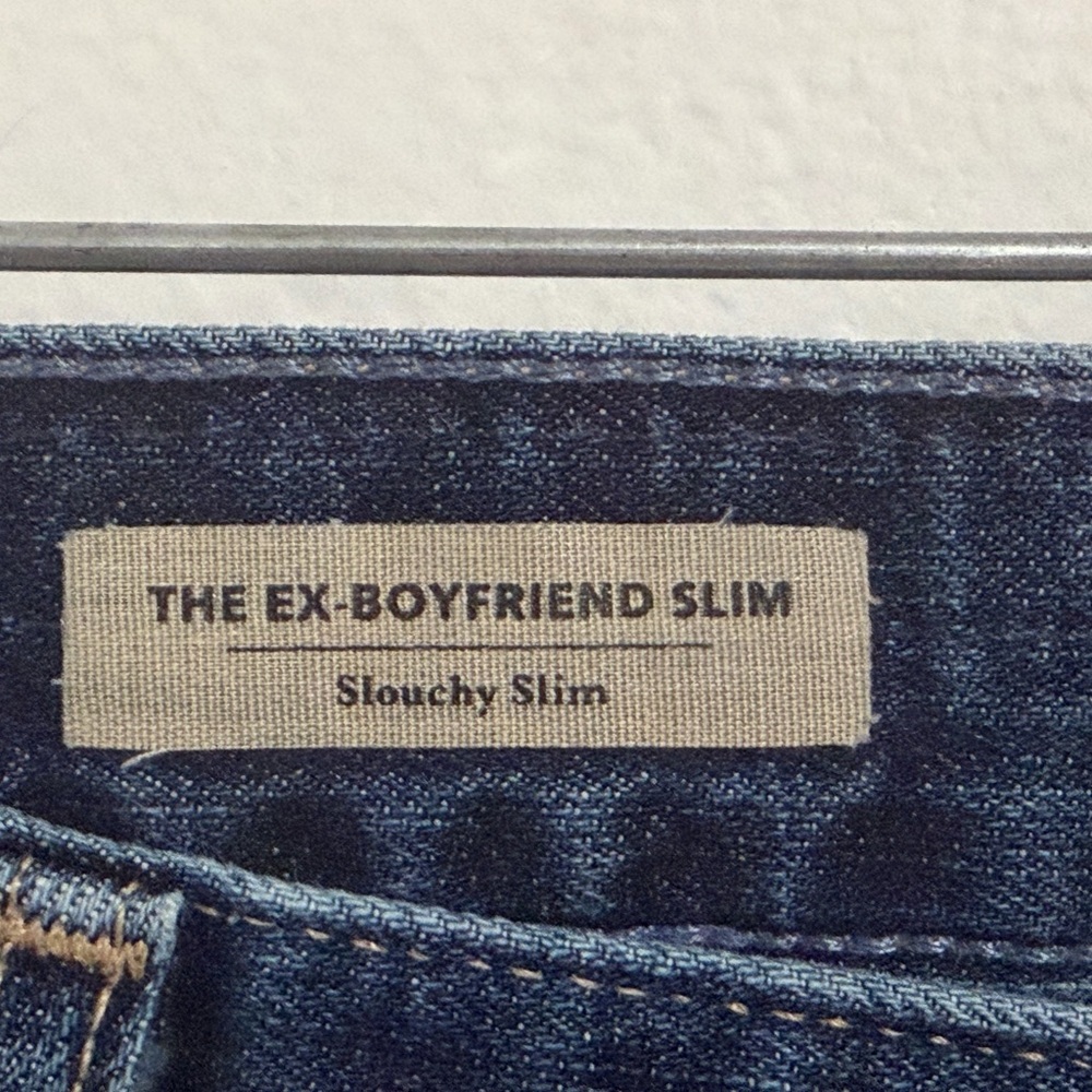 Adriano Goldschmied The Ex-Boyfriend Slouchy Slim Blue Jeans Distressed
Women 32 - Picture 4 of 15